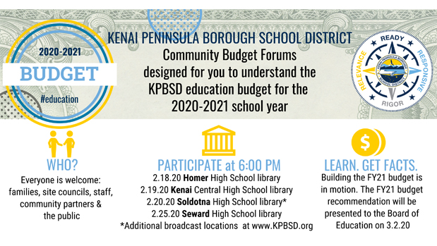 20-0217 KPBSD February Community Budget Forums