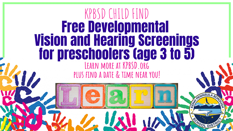 Free Developmental, Vision & Hearing Screenings for preschoolers