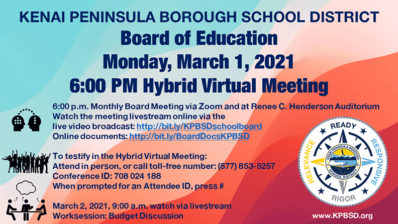 21-0301 March Board of Education Meeting