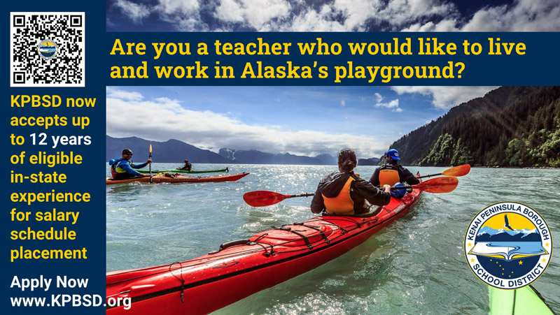 Are you a teacher who would like to live and work in Alaska's playground?