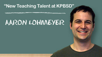 New Teaching Talent - Aaron Lohmeyer